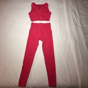Vibrant Pink Activewear Set size medium